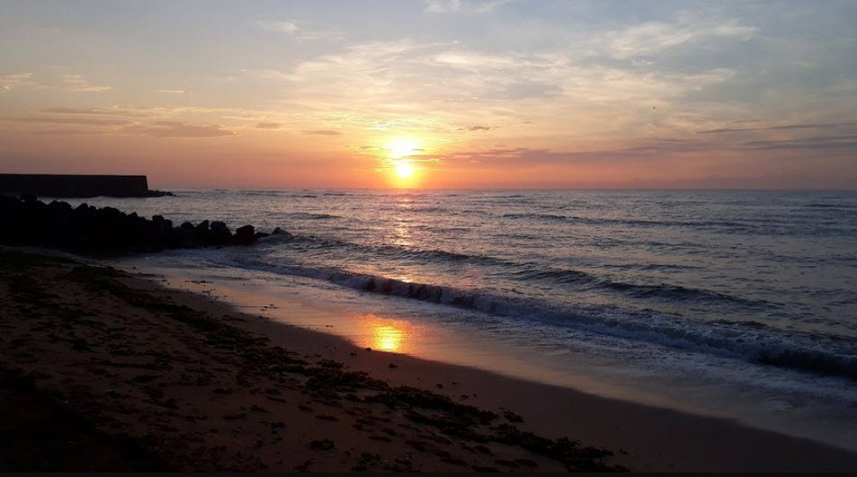 Vattakottai Beach, Tamil Nadu, India